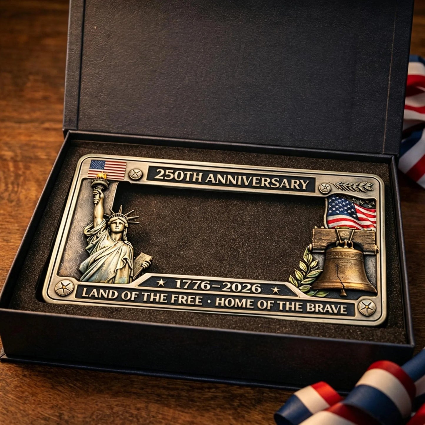š¦
250th Anniversary Commemorative License Plate Frame