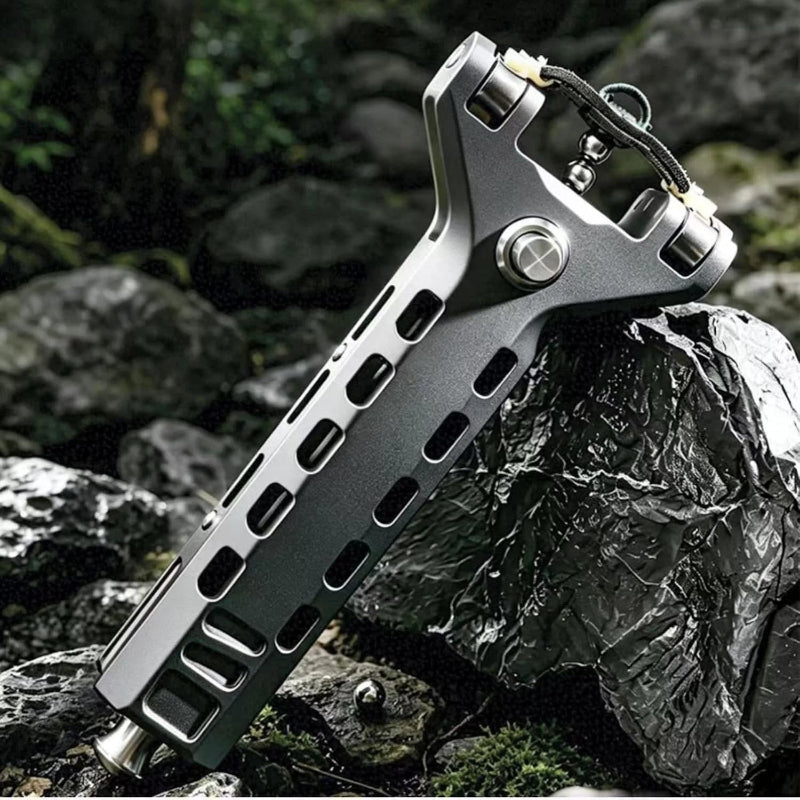 🔥Limited-Time 50% OFF&Free Shipping✨Professional Telescopic Aluminum Alloy Auto-Loading Slingshot Full Kit (200 Steel Balls)