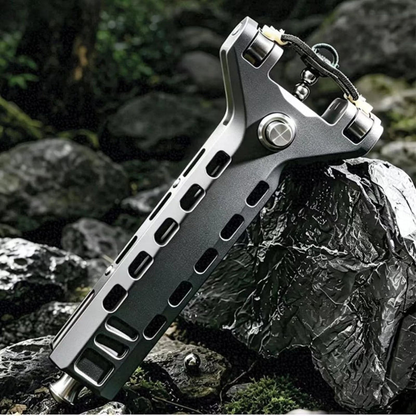 🔥Limited-Time 50% OFF&Free Shipping✨Professional Telescopic Aluminum Alloy Auto-Loading Slingshot Full Kit (200 Steel Balls)