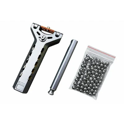 🔥Limited-Time 50% OFF&Free Shipping✨Professional Telescopic Aluminum Alloy Auto-Loading Slingshot Full Kit (200 Steel Balls)