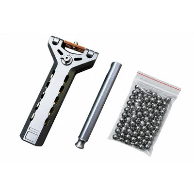 🔥Limited-Time 50% OFF&Free Shipping✨Professional Telescopic Aluminum Alloy Auto-Loading Slingshot Full Kit (200 Steel Balls)