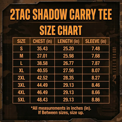 Ambidextrous Concealed Carry Compression Shirt