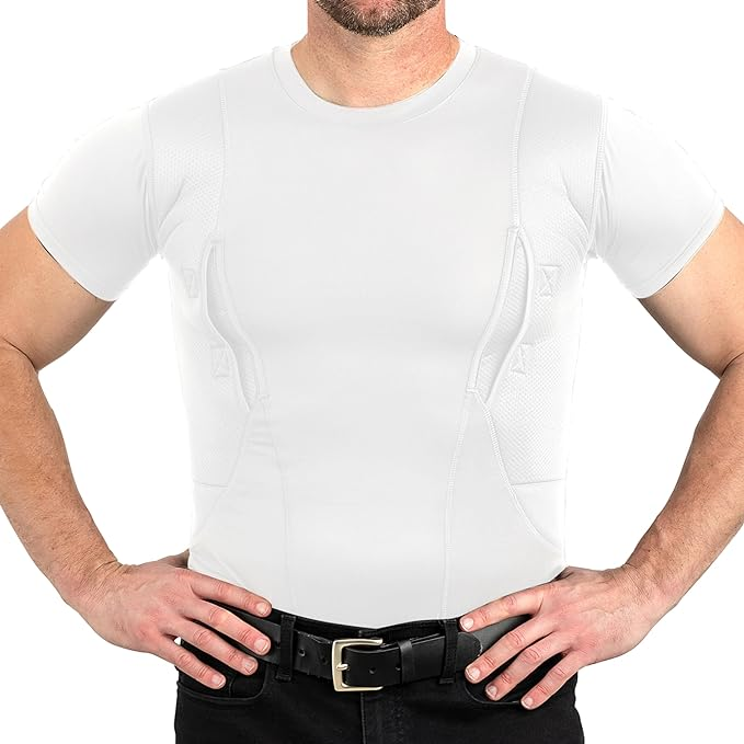 Ambidextrous Concealed Carry Compression Shirt
