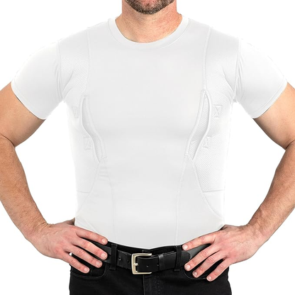 Ambidextrous Concealed Carry Compression Shirt