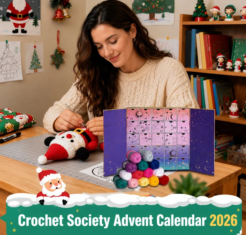 Crochet countdown crafting experience