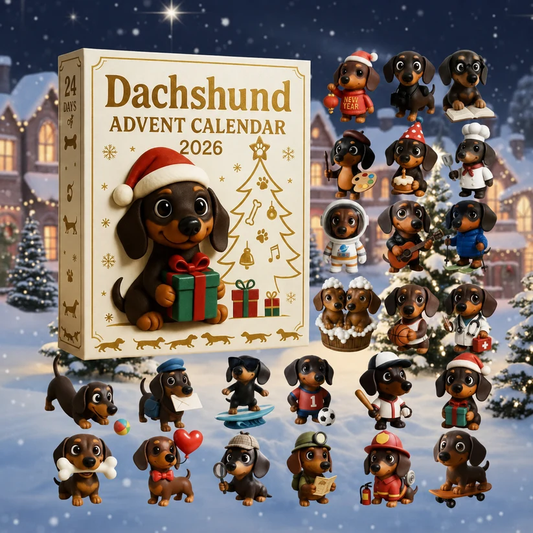 2026 Dachshund Advent Calendar – 24-Day Dog Lover Countdown