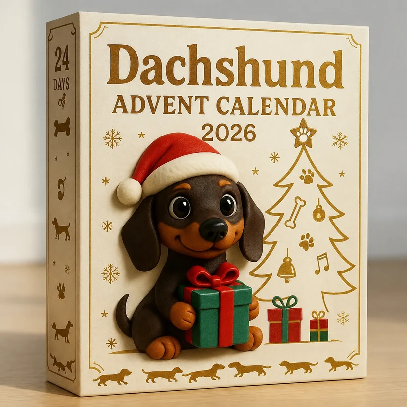 2026 Dachshund Advent Calendar – 24-Day Dog Lover Countdown