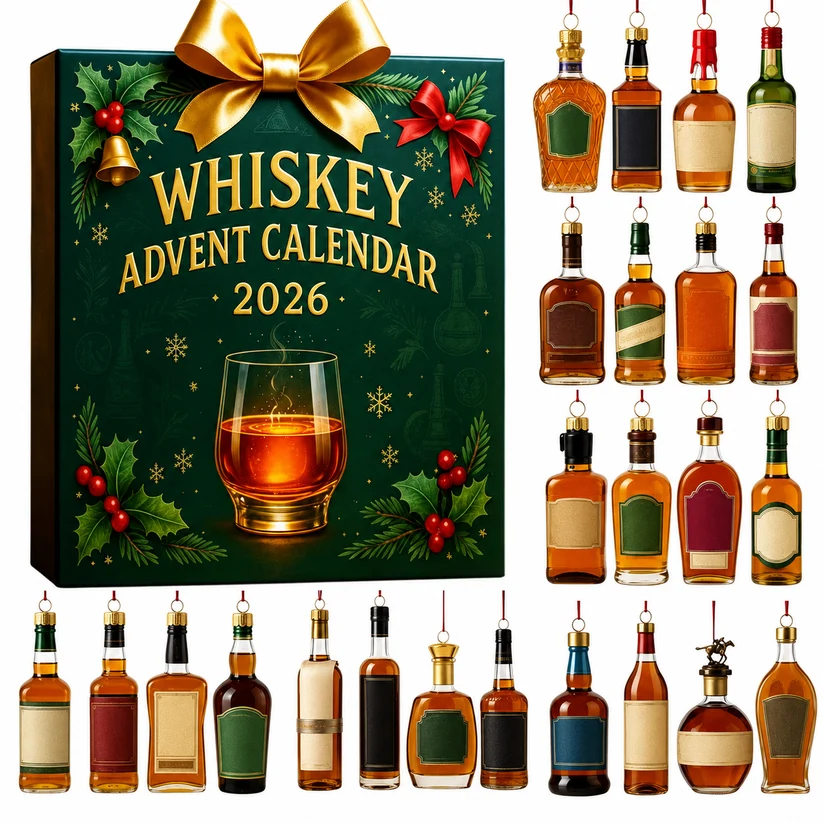 2026 Whiskey Advent Calendar – 24-Day Holiday Countdown