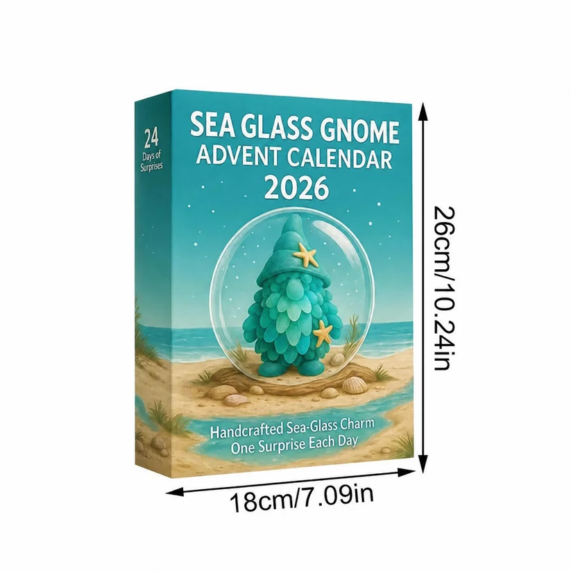 Complete Sea Glass Gnome Advent Calendar collection
