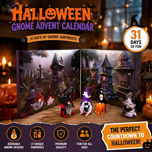 2026 Halloween Gnome Advent Calendar – 24 Spooky Surprises