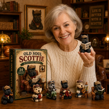 2026 Old Soul Scottie Advent Calendar - 24 Dog Figurines