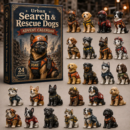2026 Search & Rescue Dogs Advent Calendar - 24 Figures