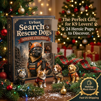 2026 Search & Rescue Dogs Advent Calendar - 24 Figures