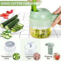 4-in-1 Cordless Electric Vegetable Slicer