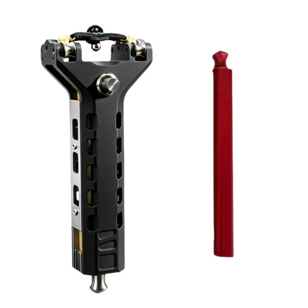 Professional Telescopic Aluminum Alloy Auto-Loading Slingshot Full Kit (200 Steel Balls)